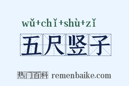 五尺竖子是什么意思的图片